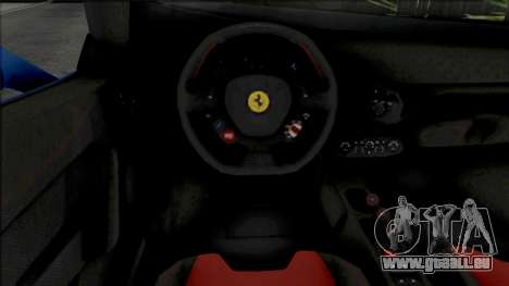 Ferrari 458 Speciale Aperta 2015 pour GTA San Andreas