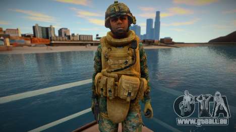 Call Of Duty Modern Warfare - Woodland Marines 4 pour GTA San Andreas