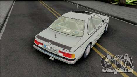 BMW M6 E24 White pour GTA San Andreas