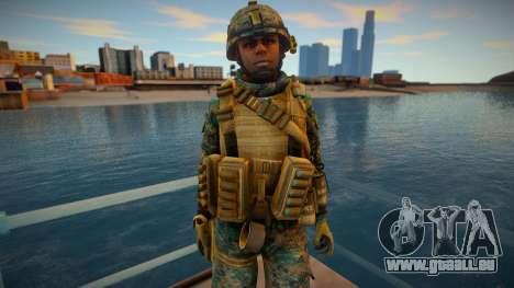 Call Of Duty Modern Warfare - Woodland Marines 7 pour GTA San Andreas