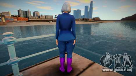 KOF Soldier Girl Different - Topless Blue 2 pour GTA San Andreas