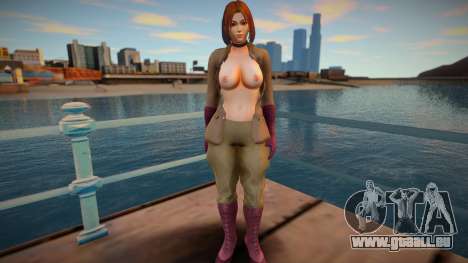 KOF Soldier Girl Different - Topless für GTA San Andreas