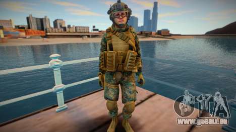 Call Of Duty Modern Warfare - Woodland Marines 9 für GTA San Andreas