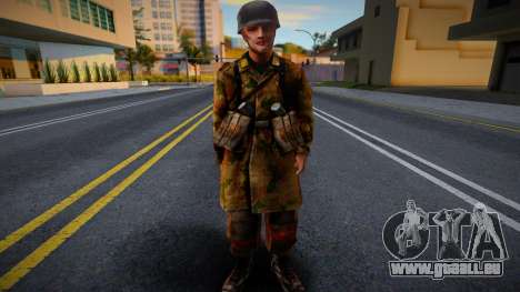 Fallschirmjaeger from Brothers in Arms pour GTA San Andreas