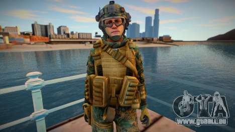 Call Of Duty Modern Warfare - Woodland Marines 9 pour GTA San Andreas