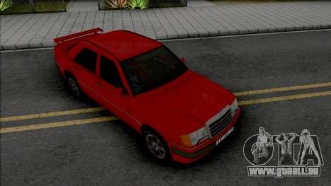 Mercedes-Benz W124 from Taxi Movie pour GTA San Andreas