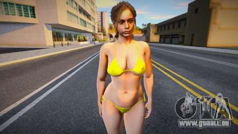 Curvy Claire Bikini (good model) für GTA San Andreas