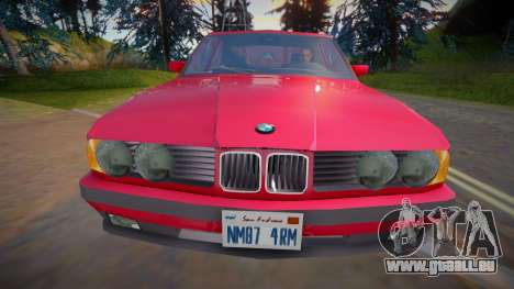 BMW E34 (Low Poly) pour GTA San Andreas