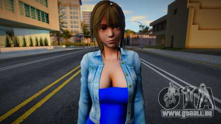 Misaki Casual v4 (good model) für GTA San Andreas