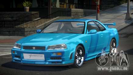 Nissan Skyline R34 BS Qz S9 pour GTA 4