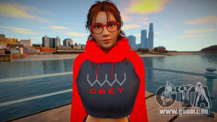 Julia Chang Casual V1 DLC Los Santos Tuners für GTA San Andreas