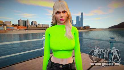Rachel Casual skin für GTA San Andreas