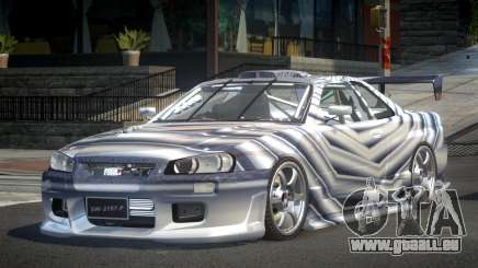 Nissan Skyline R34 SP Tuning PJ10 für GTA 4