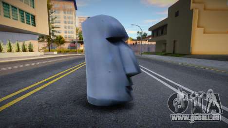 Moyai-Moai Emoji pour GTA San Andreas