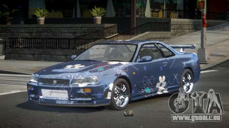 Nissan Skyline R34 J-Style S10 pour GTA 4