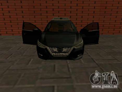 Nissan Sylphy Yandex Go Taxi für GTA San Andreas