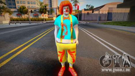 Handsome Eyes Killer Clown pour GTA San Andreas