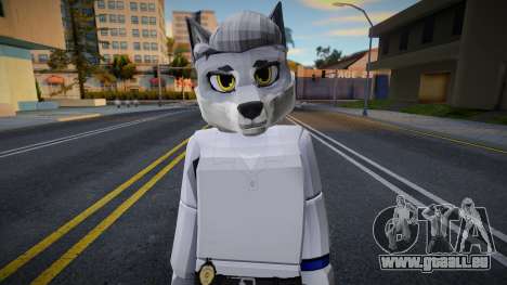 Roblox Detective Wolf (JohnnySilverPaw) für GTA San Andreas