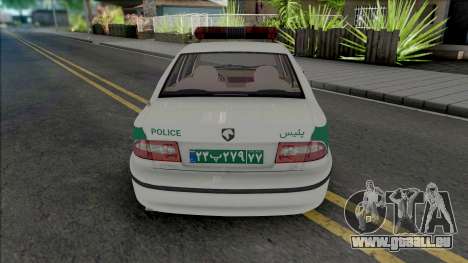Ikco Samand Police pour GTA San Andreas
