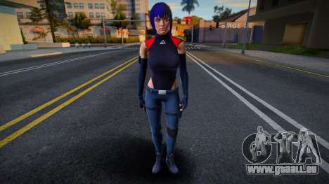 Jill Combat Meshmod 2 pour GTA San Andreas