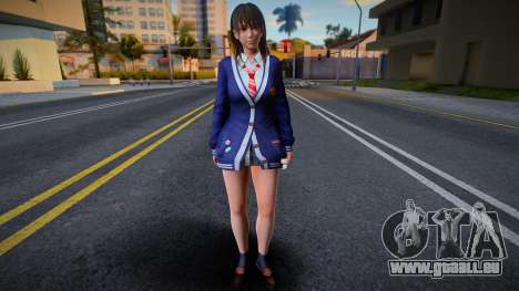 DOAXVV Nanami - Autumn School Wear 1 pour GTA San Andreas