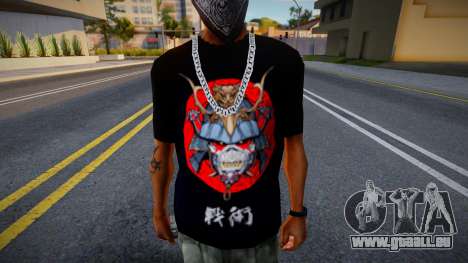 Senjutsu Iron Maiden T Shirt pour GTA San Andreas