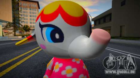 Margie - Animal Crossing Elephant für GTA San Andreas
