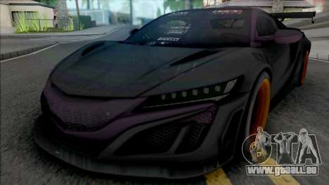 Honda NSX Aimgain GT 2017 pour GTA San Andreas