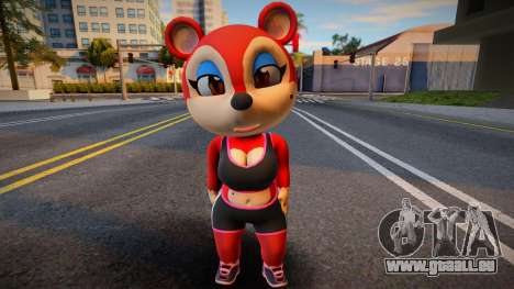 New Model Animal Crossing Fan Charater pour GTA San Andreas