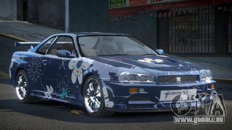 Nissan Skyline R34 J-Style S10 pour GTA 4