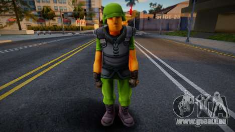 Toon Soldiers (Green) pour GTA San Andreas