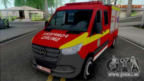 Mercedes-Benz Sprinter 2020 Pompierii SMURD pour GTA San Andreas
