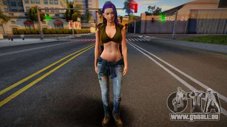 More like a Female SR3 Boss 6 pour GTA San Andreas