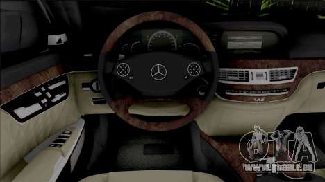 Mercedes-Benz S65 AMG W221 (34 AEM 43) pour GTA San Andreas