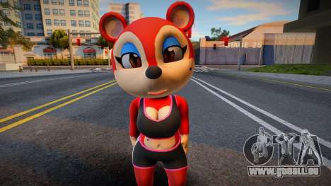 New Model Animal Crossing Fan Charater pour GTA San Andreas
