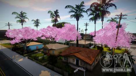 Beautiful Sakura Trees pour GTA San Andreas
