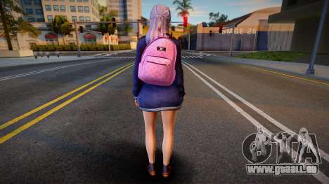 DOAXVV Fiona - Autumn School Wear 2 für GTA San Andreas