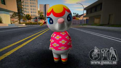 Margie - Animal Crossing Elephant pour GTA San Andreas