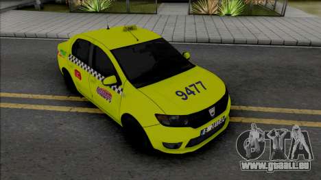 Dacia Logan 2013 Taxi pour GTA San Andreas