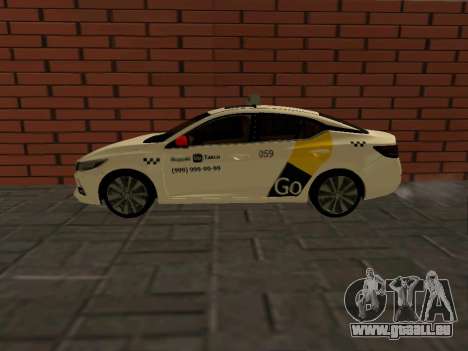 Nissan Sylphy Yandex Go Taxi pour GTA San Andreas