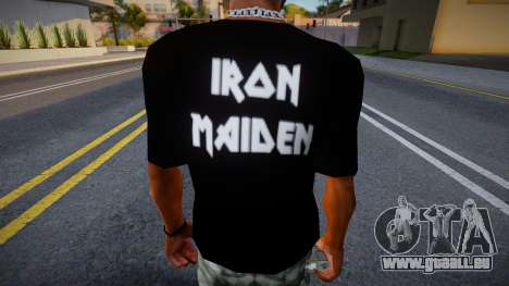 Senjutsu Iron Maiden T Shirt pour GTA San Andreas