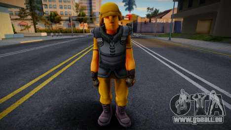 Toon Soldiers (Yellow) pour GTA San Andreas