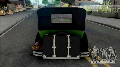 Ford Model A Standard Fordor 1930 pour GTA San Andreas