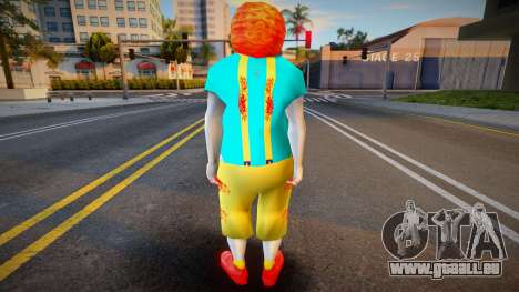 Handsome Eyes Killer Clown pour GTA San Andreas