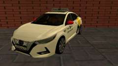 Nissan Sylphy Yandex Go Taxi für GTA San Andreas