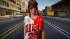 Hitomi Fashion Casual Chicago Bulls Jersey 2 für GTA San Andreas