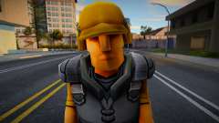 Toon Soldiers (Yellow) für GTA San Andreas