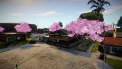 Beautiful Sakura Trees für GTA San Andreas