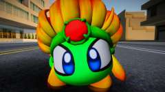 Burning Leo From Kirby Star Allies (green) für GTA San Andreas
