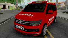 Volkswagen Transporter T6 Pompierii pour GTA San Andreas